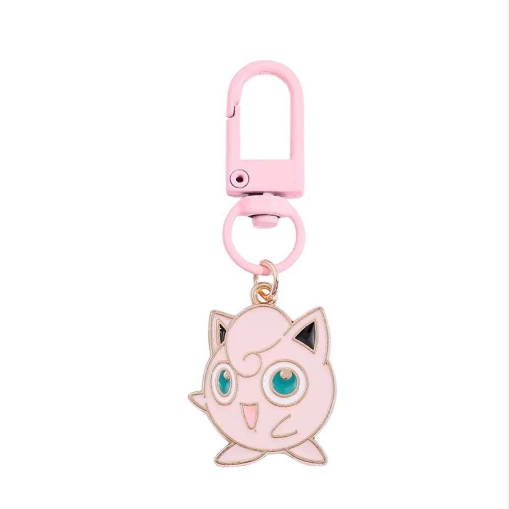 Metal Keychain Pokemon Style