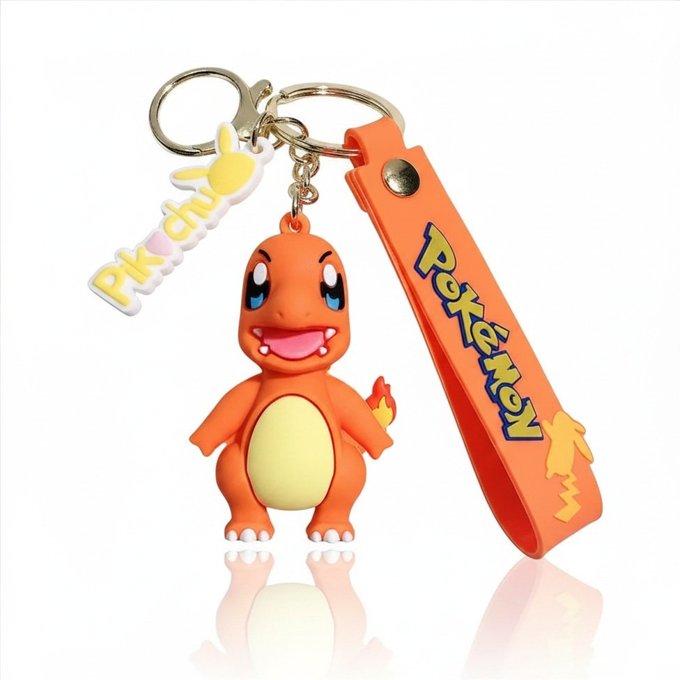 Charmander Style Keychain